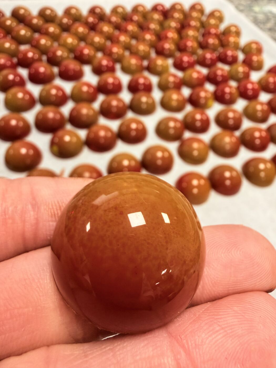 Caramel Chocolate Spheres