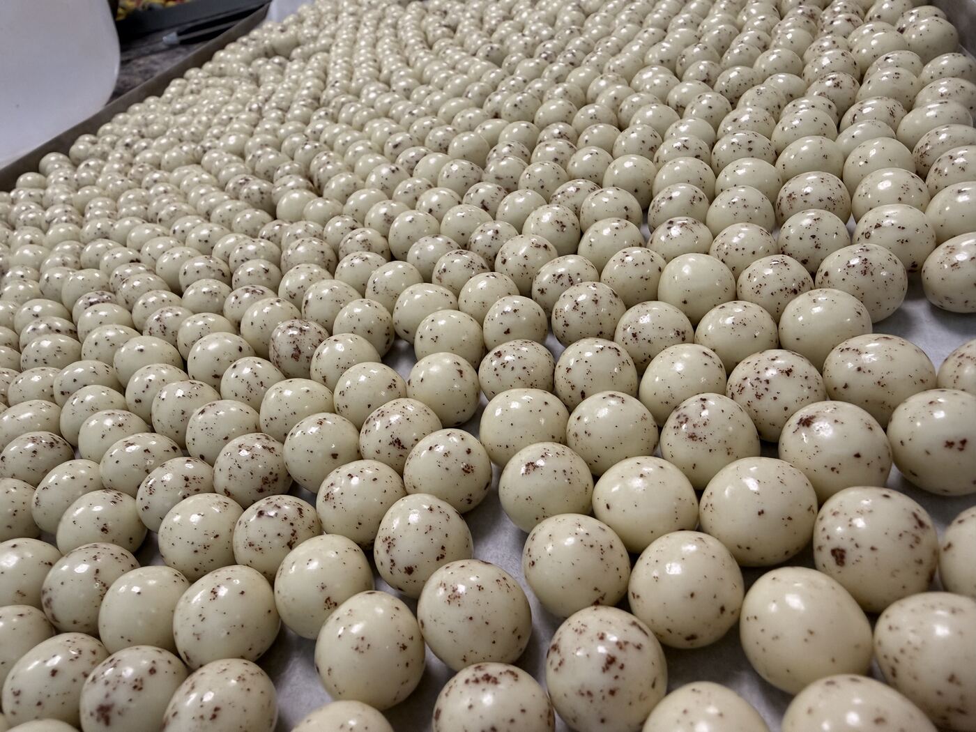 White Chocolate Spheres
