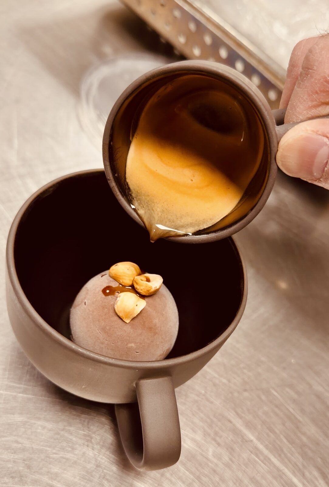 Hazelnut Caramel Sphere
