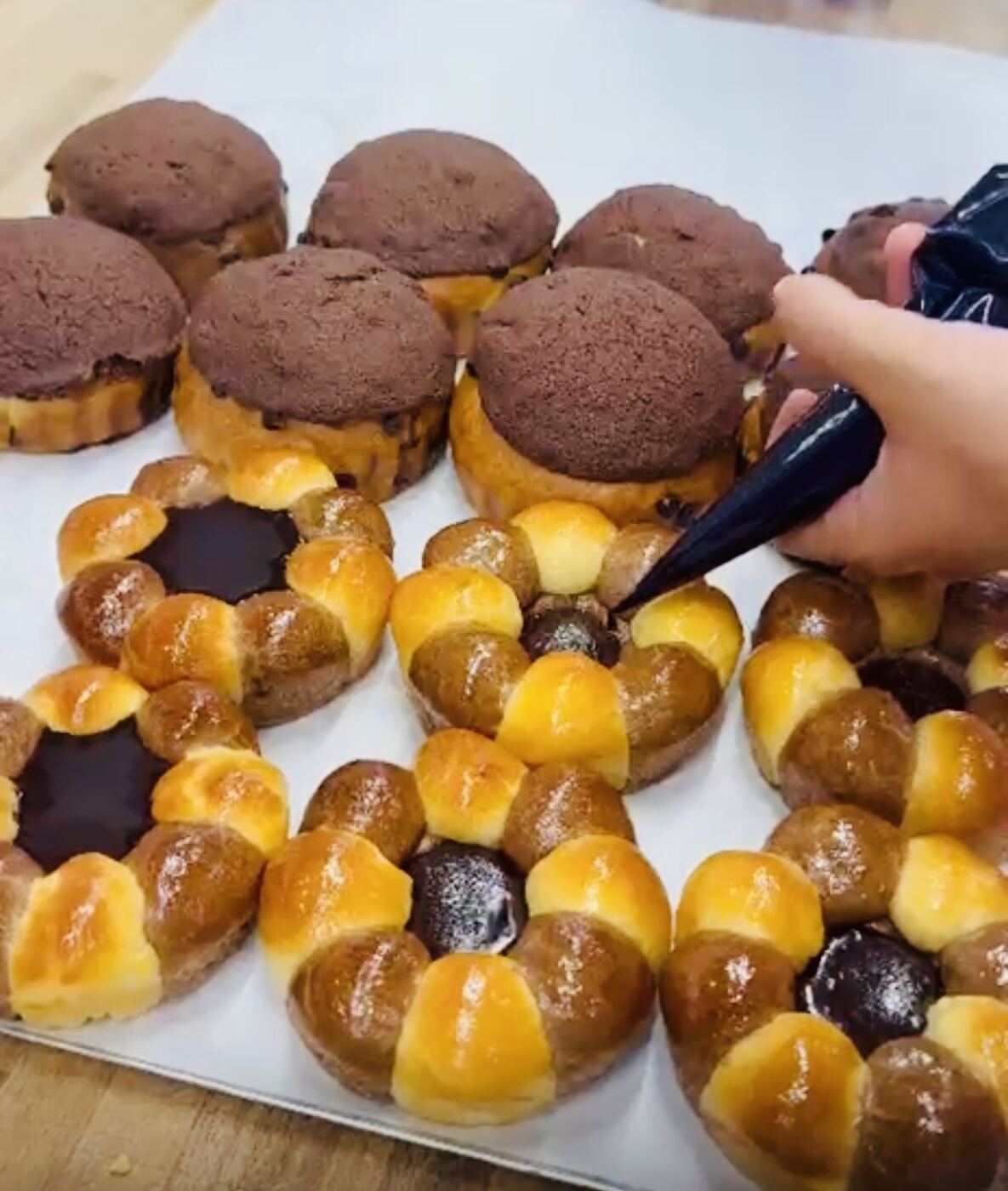 Sunflower brioche